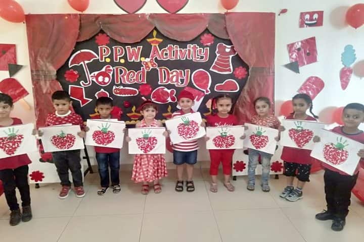 Delhi Public World School-Red Day