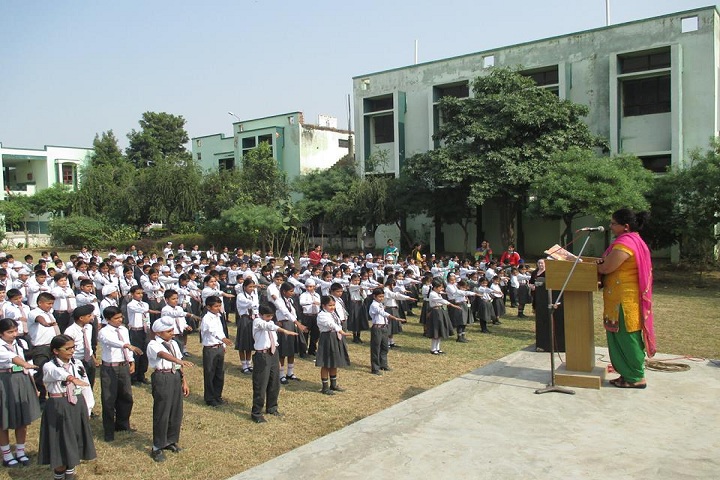 Divine Public School-Assembly