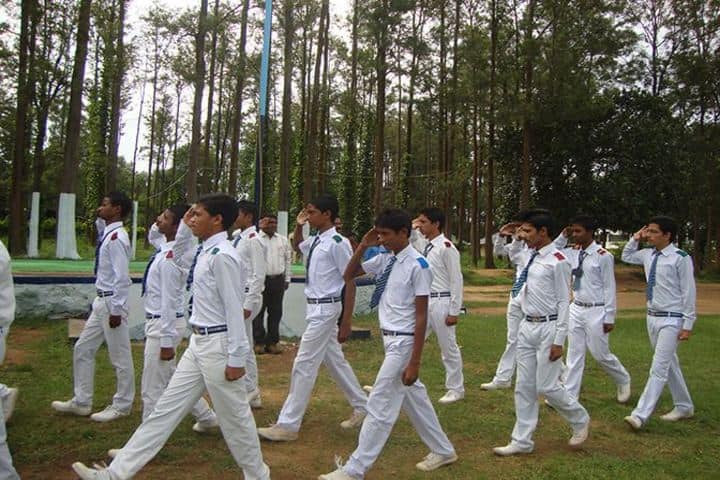 Alluri Sitaramaraju Public School-March Past