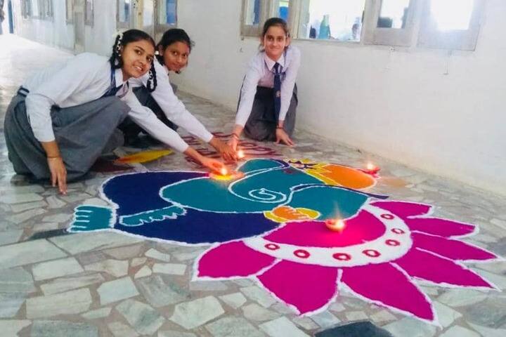 Dr Holmes Academy-Rangoli