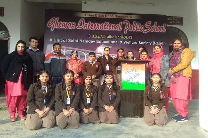 Ghoman International Public School-Republic Day