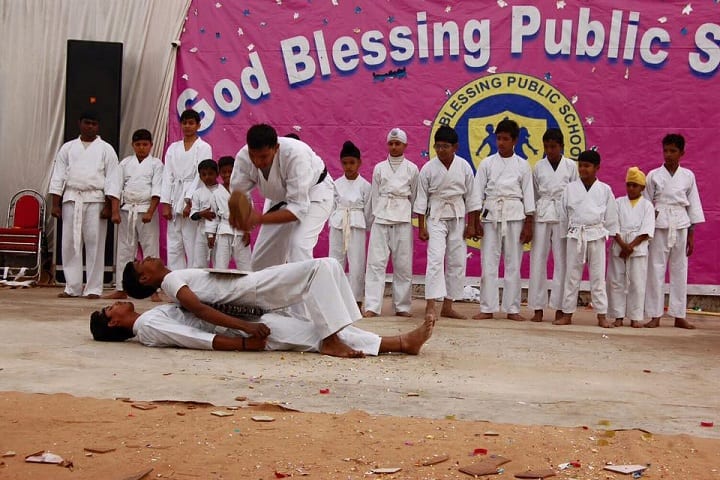 God Blessing Public School-Karate Event