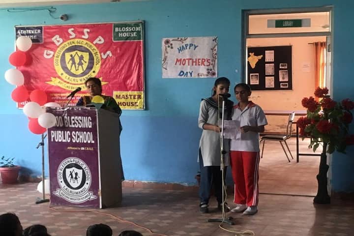 God Blessing Public School-Speech