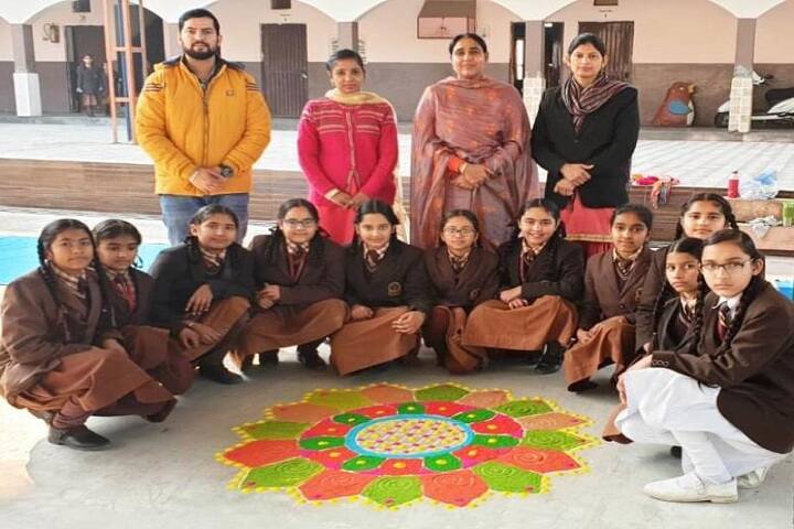 Godwin Public School-Rangoli Event