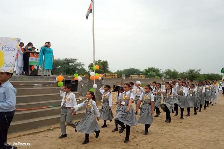 Government G G S Adarsh Secondary School-March Past