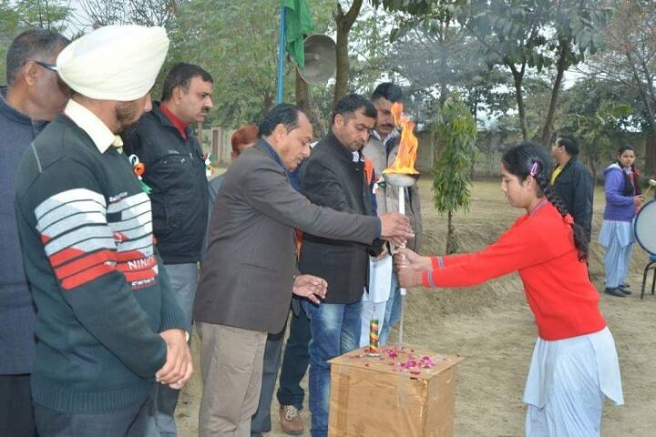 Government Model School-Lamp Lighting