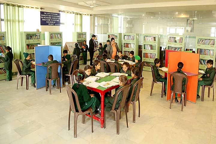 Green Land Convent School-Library