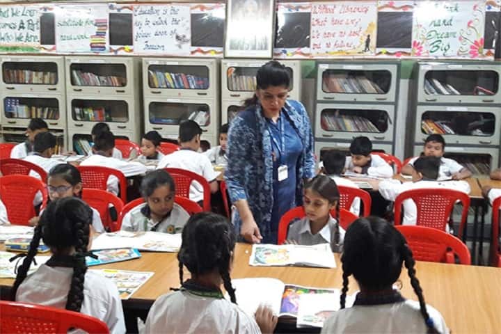 Green Land Convent School-Library