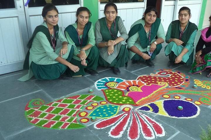 Greenways School-Rangoli Competition