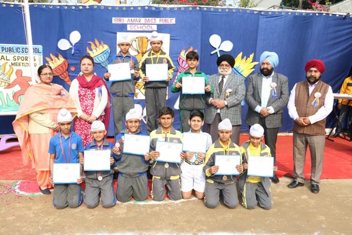 Guru Amar Dass Public School-Junior Sports Meet