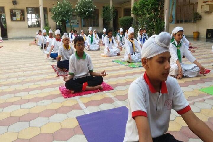 Guru Gobind Singh Public School-Yoga Day
