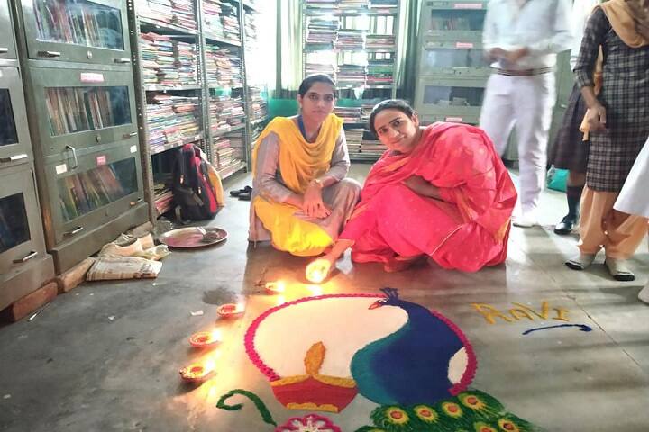 Guru Ram Dass Public School-Rangoli Event