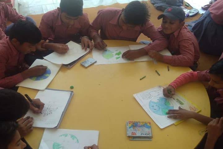 J N International School-Poster Making Competition