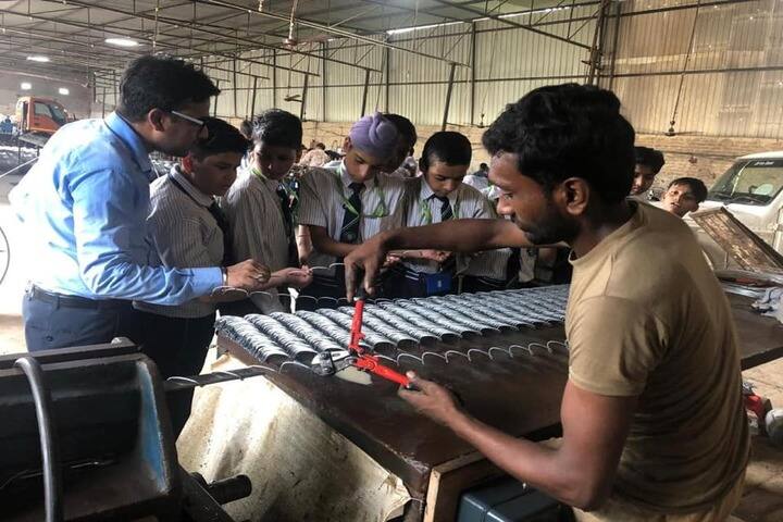 J R Millennium School-Industrial Visit