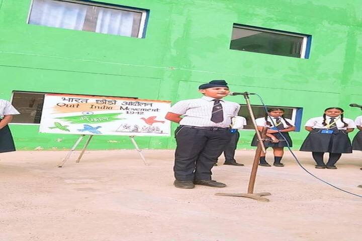 J R Millennium School-Quit India Movement