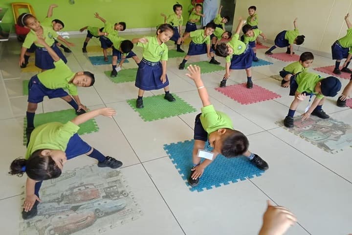 J R Millennium School-Yoga