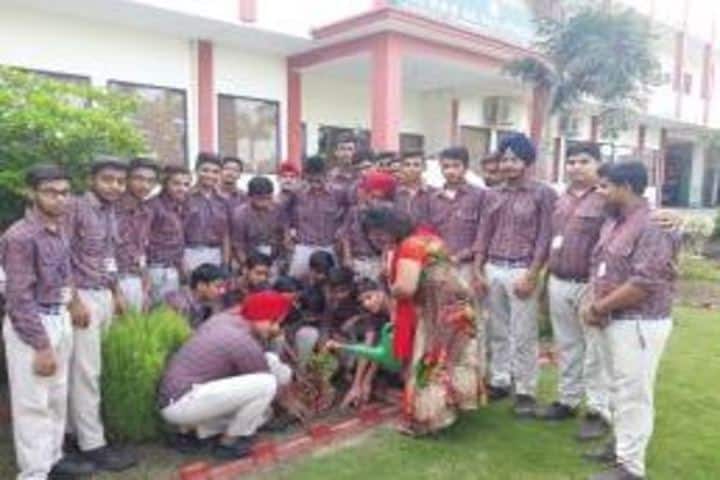 Jagan Nath Jain Dav Public School-Planting Tree
