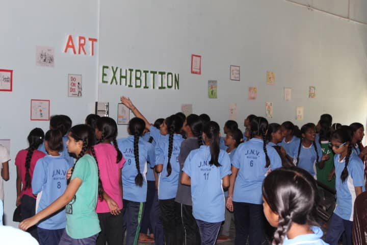 Jawahar Navodaya Vidyalaya-Art Exhibition
