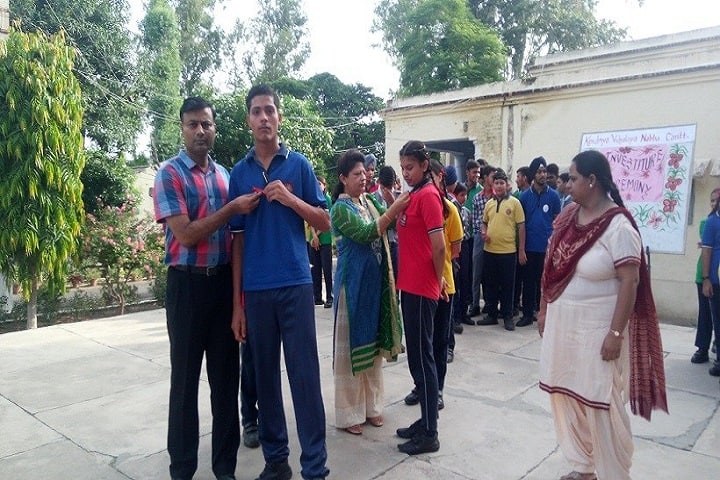 Kendriya Vidyalaya-Investiture ceremony