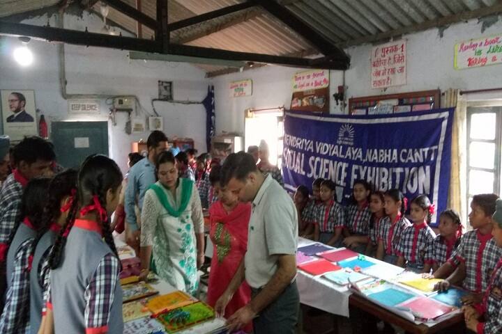 Kendriya Vidyalaya-Social science exhibition