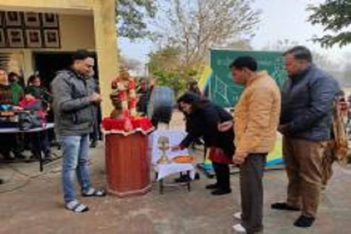 Kendriya Vidyalaya-Lighting The Lamp
