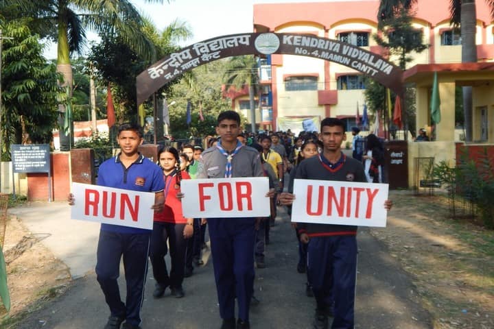 Kendriya Vidyalaya No 4-Run For Unity
