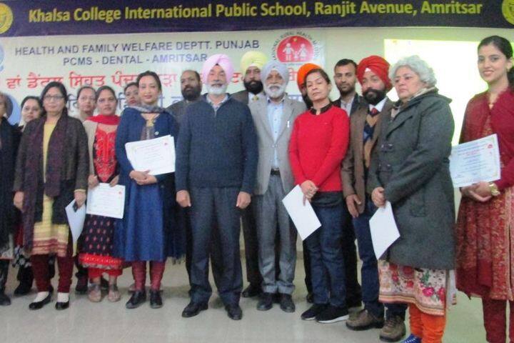 Khalsa College International Public School-Certification