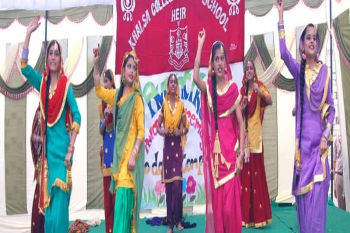 Khalsa College Public School-Dance Performance