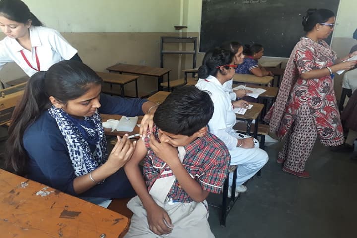 Malvi Devi Dayanand model School-Medical Camp