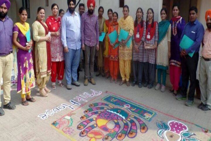 Marigold Public School-Rangoli
