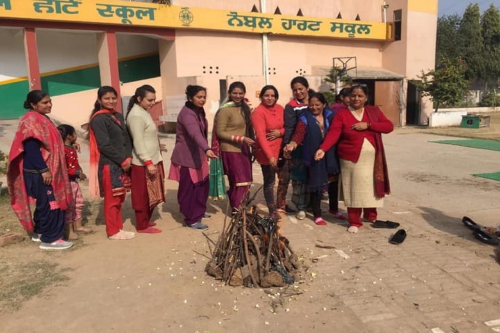 Noble Heart School-Lohri celebration