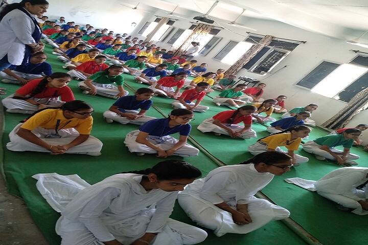 NRM Holly Heart Convent School-Yoga Class