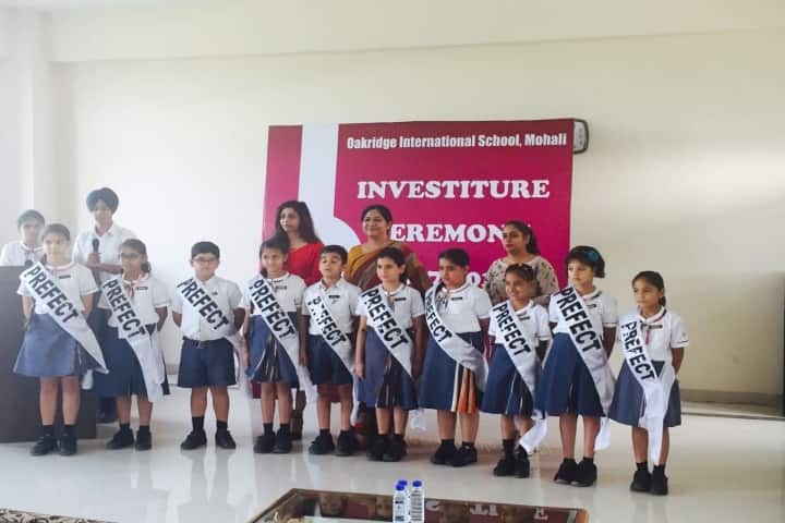 Oakridge International School-Investiture Ceremony