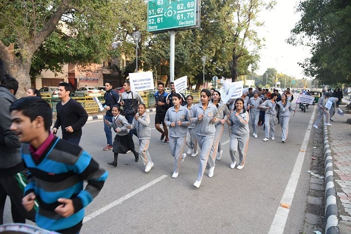 Paragon Senior Secondary School-Rally Activity