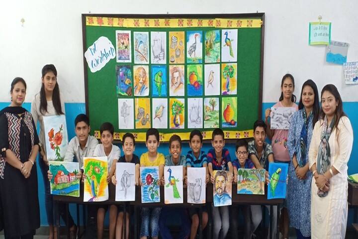 Police Dav Public School-Art