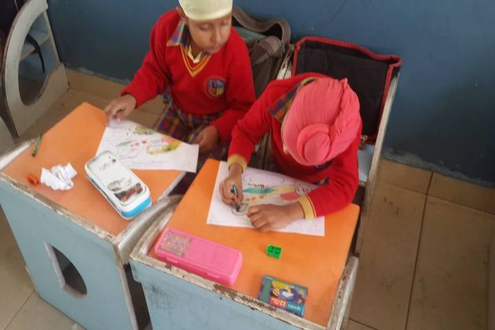Police Public School-Drawing Activity