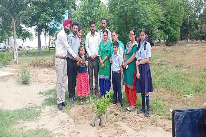 Police Public School-Tree Plantation