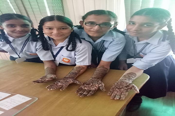 Punjab Public School-Mehendi Compitition