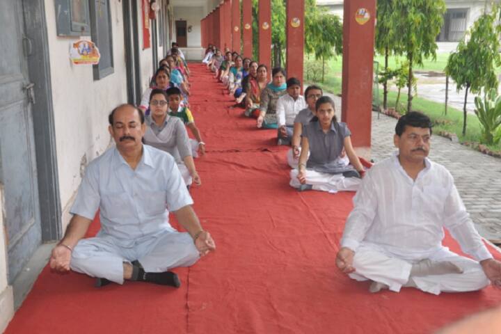 R K G Dav Senior Secondary Public School-Yoga