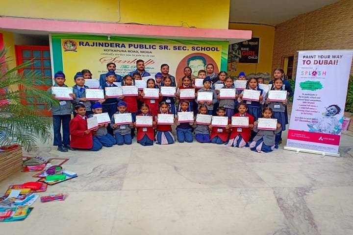 Rajindera Public Senior Secondary School-Certificates Distribution