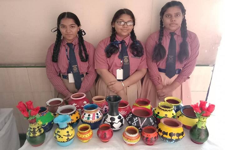 Ryan International School-Pot Painting