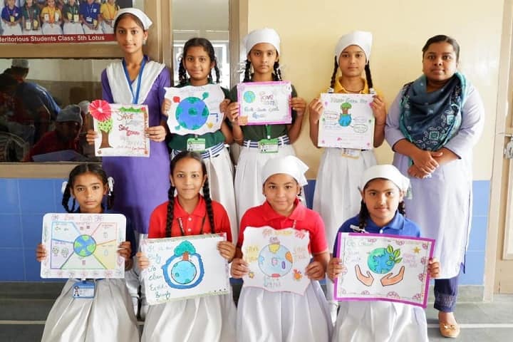 S K Public Senior Secondary School-Earth Day Celebration