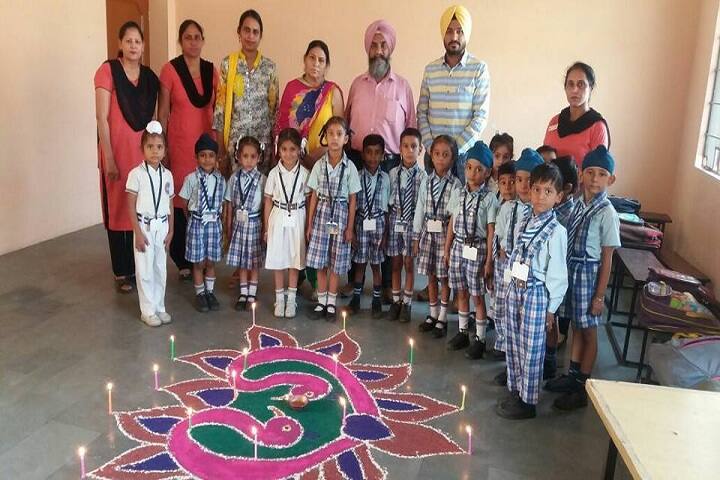 Sant Baba Nidhan Singh Ji Public School-Rangoli