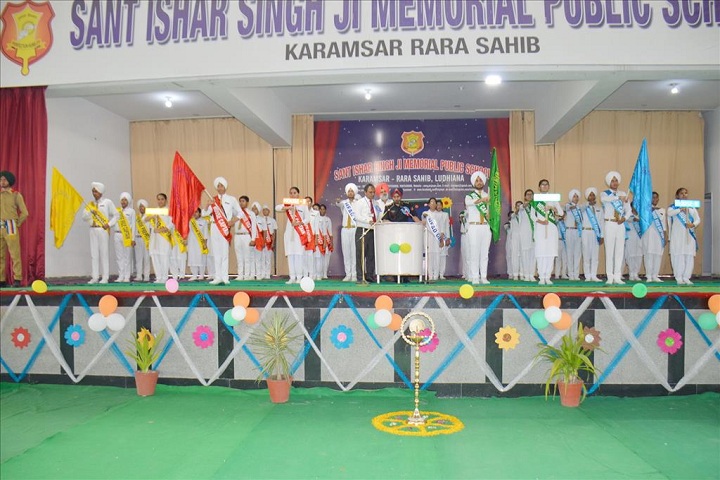 Sant Ishar Singhji Memorial Public School-Investiture ceremony
