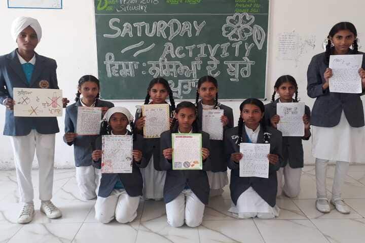 S B S Public School-Classroom Activity