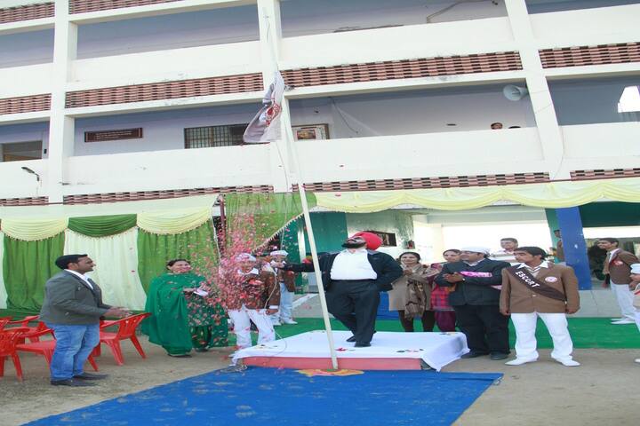 Shri Guru Angad Dev Public School-Flag Hosting