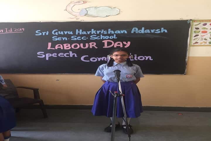 Shri Guru Harkrishan Adarsh Senior Secondary School-Speech Competition