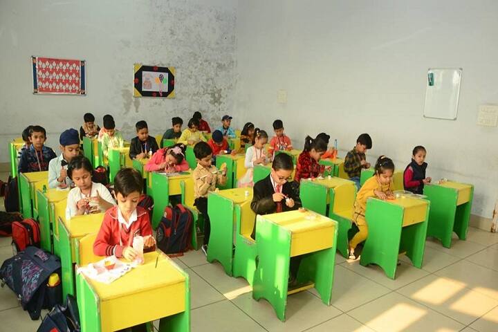 Singhal Stars School-Diya Making