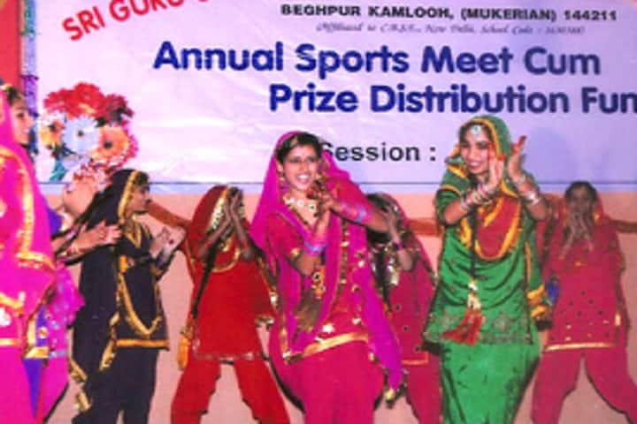 Sri Guru Gobind Singh Public School-Dances