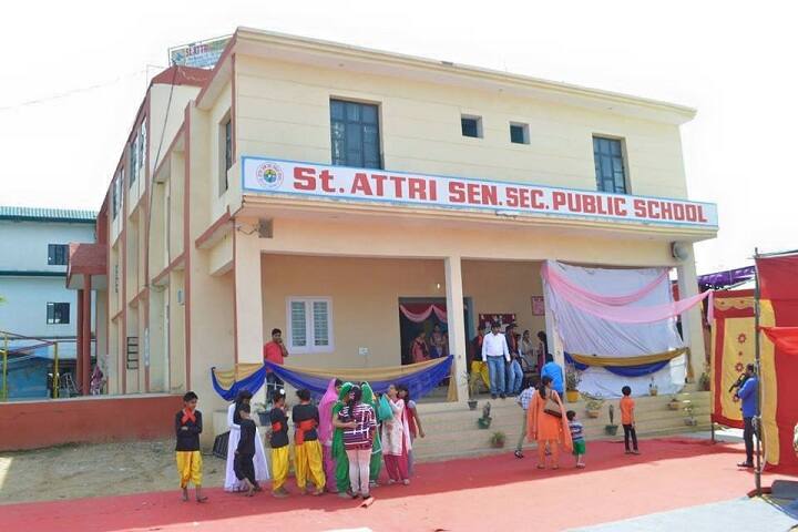 St Attri Public School-School Front view